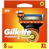 Gillette Lame Di Ricambio Per Lame Fusion Power 8 Lame Di Ricambio