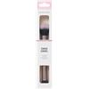 Revolution Beauty London Revolution Cheek Chisel Blush & Bronze Duo Brush, Pennello doppio per blush & bronzer, setole sintetiche, vegano