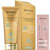 Biopoint Solaire - Latte Solare Corpo Sublimante con Acceleratore di Abbronzatura, Dona una Pelle Dorata e Luminosa, 200 ml con Campioncino Shampoo Extreme Repair 10 ml