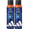 adidas UEFA Champions League PRO PLAYER Edition - Anti-Traspirante Spray 150 ml (Confezione da 2)