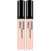 deBBY, concealerSOLUTION LONG LASTING, Correttore Occhiaie Fluido a Lunga Tenuta, Minimizza Discromie e Imperfezioni, Texture Cremosa e Levigante, Risultato Naturale, Colore 02 Light Rose