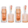 Revolution Beauty London Revolution, Pout Lip Oil - Olio Nutriente Labbra Teinté, Altissima Brillantezza e Finitura Non Appiccicosa, Vegano e Senza Crudeltà, Miele Shimmer, 4 ml (Confezione da 2)