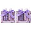 Accentra - Set doccia da donna, set regalo LaVENDEL in bella confezione regalo - 2 pezzi con gel doccia e lozione per il corpo - Set regalo per compleanno, San Valentino, festa della mamma e Natale