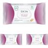 Lycia - Salviette Struccanti per Pelli Secche e Sensibili, Salviette Struccanti per Viso e Occhi, con Latte D'Avena, in tessuto 100% naturale, 60 pezzi (Confezione da 3)