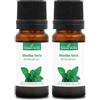 La Compagnie des Sens MENTA VERDE (Mentha spicata) BIO - 10mL - Olio Essenziale di Qualità Premium - 100% Puro, Naturale, Chemiotipizzato e Integrale (Confezione da 2)