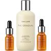 TAN-LUXE - Gocce autoabbronzanti The Face, colore Medium (10 ml) + Tan Luxe THE GRADUAL Lozione autoabbronzante, (250 ml)+ TAN-LUXE THE BODY - gocce di abbronzatura finte, medie (15 ml)