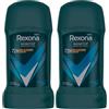 Rexona Men Nonstop Protection Deo Stick Cobalt Dry Anti Transpirant con 72 ore di protezione contro sudore e odore corporeo 50 ml (Confezione da 2)