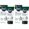 NIVEA MEN SENSITIVE PRO Ultra-Calming Crema Idratante 75 ml, Crema uomo vegan con Olio di Semi di Canapa e Vitamina E, Crema viso uomo ad assorbimento rapido (Confezione da 2)