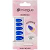 Invogue Electric Blue Oval Nails(24 Pieces)