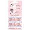 Nail HQ Petite Round French Nails (24 Pieces)