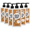 Marcel's Green Soap - Sapone per le mani, sandalo e cardamomo, dispenser di sapone per le mani, 100% Eco friendly, 100% vegano, 97% biodegradabile, 500 ml, 6 confezioni
