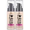 Essence Cosmetics Fondotinta I Love Flawless Skin, Lunga Durata, Opacizzante, Risultato Istantaneo, Opaca, 30 ml (Confezione da 2)