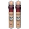 Maybelline New York, penna di copertura istantanea anti-età, correttore con micro applicatore, n. 121 Light Honey, 6,8 ml (Confezione da 2)