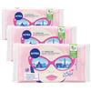 NIVEA MicellAir® Skin Breathe Salviettine Struccanti 25 pezzi, Salviette struccanti per tutti i tipi di make-up, Salviettine viso delicate in tessuto 100% naturale (Confezione da 3)