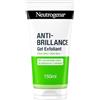 Neutrogena - Gel esfoliante anti-lucentezza (tubo da 150 ml) - Esfoliante viso con lime e aloe vera - 96% ha riscontrato meno lucentezza in 1 settimana