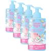 TULIPAN NEGRO Tulipano Nero Lozione Corpo con Dosatore Nuvola di Cotone, Massima Idratazione 400 ml, Intensamente Profumato e per tutti i tipi di pelle (Confezione da 4)