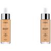 L'Oréal Paris Siero colorato Accord Parfait Nude, Per pelle rimpolpata e levigata, Finish naturale, 4-5 Medium & Siero colorato Accord Parfait Nude, Per pelle rimpolpata e levigata, 2-3 Light