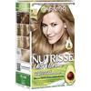 Garnier Nutrisse Creme colorazione naturale polvere glitterata Ambra Blond 9.34/colorazione per capelli per permanente colore dei capelli (con 3 naehrenden Oli) - 3 X 1 pezzi