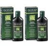 BIOKAP Shampoo Antiforfora, Shampoo Capelli Con Salice e Agave, Dermopurificante Effetto Seta, Purifica la Cute, 200 ml (Confezione da 2)