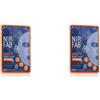 NIP & FAB Nip+Fab Glycolic Acid Fix Extreme, Bubble Mask, 2% Glycolic Acid, Hyaluronic Acid, Charcoal, Exfoliating Mask, 23 g (Confezione da 2)