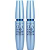Maybelline New York Volum 'maschera express impermeabile, 91, nera, 1 x 8, 5 ml (Confezione da 2)