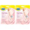 Reckitt Scholl Expert Care - Maschera per la cura intensiva dei piedi in calze 0% 1 paio (Confezione da 2)