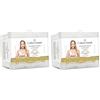 Cotton Sound GOLD Bastoncini Cotonati 1 confezione x 300 Pezzi, Scatola Apri e Chiudi, Bastoncini Cotonati in Carta Biodegradabile, 100% Puro Cotone Idrofilo, Ideali Pelli Sensibili, Made in Italy