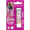 Naturaverde | Kids - Mattel Barbie - Burrocacao alla Fragola, Burro Cacao Bambina con Burro di Karité BIO, con Filtri UVA-UVB - SPF 15, Lipstick da 5,7ml