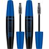 deBBY, Volum'Experience Mascara Volumizzante e Allungante, Formula con Triple Carbon Black Complex per un Risultato Intenso, Maxi Applicatore, Ciglia Scolpite e Volumizzate, 14ml (Confezione da 2)