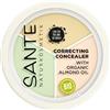SANTE Naturkosmetik Correcting Concealer 3 in 1, 3 sfumature di colore per coprire ombre e macel, vegano, 6 g