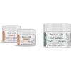 RevitaLAB - Crema giorno e notte antietà con acido ialuronico, arricchita con vitamina A, B3, B5, E, C, olio di jojoba e filtri UV, 40-55 anni & Crema giorno e notte idratante antirughe con collagene