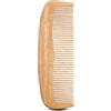 MIBELLA BEAUTY & CO Pettine tascabile in legno sostenibile per uomini e donne - pettine fine per tutti i capelli antistatico - Pettine tagliacapelli per uso professionale anche da parrucchiere 16,5 cm