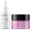 Korff, routine pelle levigata e luminosa, con Lifting Crema Viso Gel e Siero Biorevitalizing HA