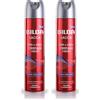 Bilba Lacca Extraforte con Semi di Lino e Cristalli Liquidi, Formula Professionale a Tenuta Extra Forte, Dona Volume e Luminosità, Protegge i Capelli dall'Umidità, 250 ml (Confezione da 2)