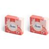 La Corvette - Sapone Estivo Pompelmo - 100 g - Provenza 100 % vegetale - Prodotto a Marsiglia (Confezione da 2)