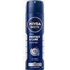 NIVEA MEN Protect & Care Spray in confezione da 6 (6 x 200 ml), deodorante per uomo con massima protezione 72 ore, spray antitraspirante per la cura maschile, 0% alcool