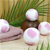French Tendance - Bomboletta da bagno in schiuma - Rilassamento Rilassante - Regalo donna - Benessere - profumo rosa - bicolore - 1 x 120 gr - Atmosfera Aromatherapie