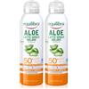 equilibra Solari, Aloe Latte Spray Solare Spf 50+, Latte Solare, con Aloe Vera, Olio di Cocco, di Argan e Vitamina E, Per Pelli Delicate, Protegge da Eritemi e Photoaging, Water Resistant, 150 ml