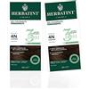 Herbatint Gel Colorante Permanente 3Dosi 4N Castano - 2 Confezioni (2x 300 ml)