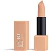 3INA MAKEUP - The Lipstick 501 - Beige classico - Rossetto Matte Cremosi con Vitamina E e Burro di Karite - Alta Pigmentazione al Profumo di Vaniglia - Vegan - Cruelty Free