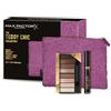 Max Factor, Cofanetto Regalo Donna Teddy Chic, Pochette in morbido tessuto teddy con Mascara Divine Lashes + Palette Ombretti Masterpiece Nude Cappuccino