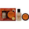 I Love Miniature Festive Treat Box by I Love Cosmetics for Unisex - 2 pezzi 3,3oz Christmas Cookie Bath and Shower Creme, 1,7oz Gingerbread Body Butter
