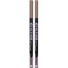Maybelline Matita Sopracciglia Brow Ultra Slim, Per Sopracciglia Precise e definite, Soft Brown (02), (Confezione da 2)