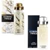 Iceberg Set Regalo Uomo - Twice Man 125 ml + Twice Gold 125 ml - Eau de Toilette Aromatiche, Legnose e Orientali - Carisma, Lusso e Energie Dorate