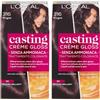L'Oreal Paris L'Oréal Paris Tinta Capelli Casting Creme Gloss, senza Ammoniaca per una Fragranza Piacevole, 316 Prugna, Confezione da 2