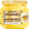 Garnier Maschera Illuminante Riparatrice, Per Tutti i Tipi di Capelli Biondi, Capelli più Morbidi e Luminosi, Arricchita con Camomilla e Miele di Fiori, Hair Remedy, Ultra Dolce, 340 ml
