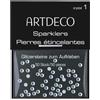 ARTDECO Pietre glitterate da incollare, per un trucco personalizzato e scintillante, 50 pezzi