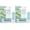 Equilibra Viso, Aloe Stick Labbra Idratante, Idratante per labbro Che Crea un Velo Protettivo Contro Gelo, Disidratazione, Sole e Vento in Ogni Stagione, 5,5 ml