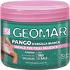 GEOMAR | Fango D'Argilla Bianca, Contro gli Inestetismi della Cellulite, per Pelli Delicate, 95% di Origine Naturale Con Tris Di Sali (Sale Marino, di Epsom e del Mar Morto), Made in Italy, 600 g