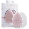 Luvia Cosmetics Luvia Powder Puff Set Candy - 2 nappe per cipria double face, con elastico reversibile, ideale per texture liquide e in polvere, nappe cosmetiche bianche e rosa, per una finitura impeccabile